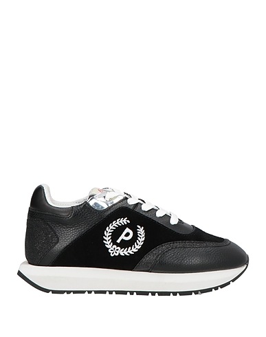 POLLINI Sneakers Leather, Textile fibers