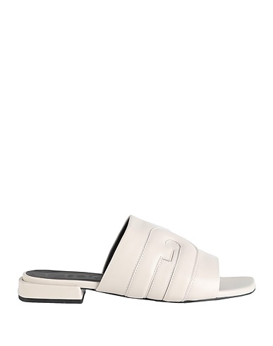FURLA Sandals Cream 100% Leather