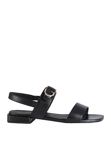 FURLA Sandali Nero 100% Pelle