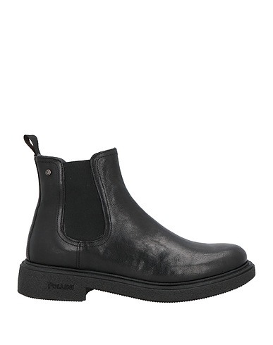 POLLINI Ankle boot Black Leather