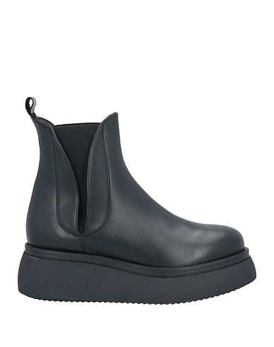 POLLINI Ankle boot Black Calfskin