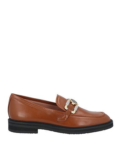 POLLINI Loafers Tan 100% Calfskin
