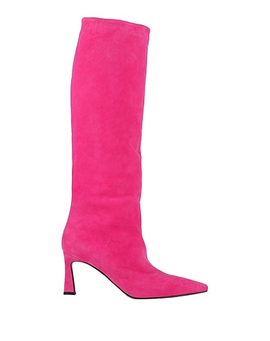 POLLINI Boots Fuchsia Leather