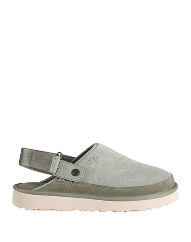 UGG Mules and clogs Sage green 100% Leather