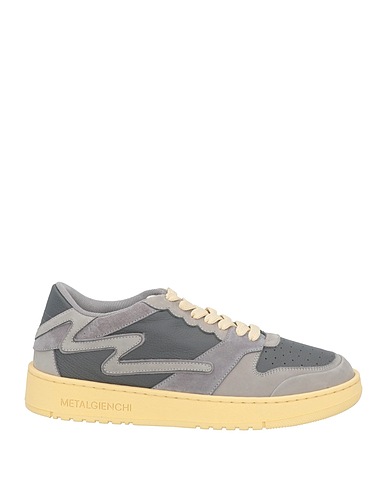 METAL GIENCHI Sneakers Grey Leather