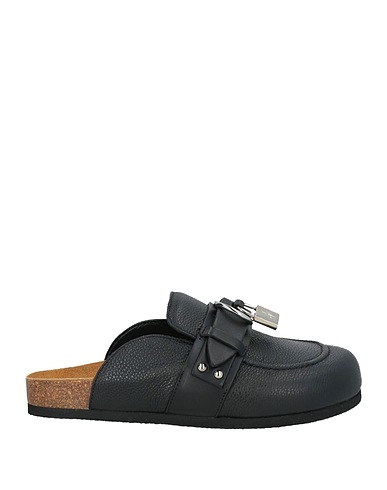 JW ANDERSON Mules and clogs Black Calfskin