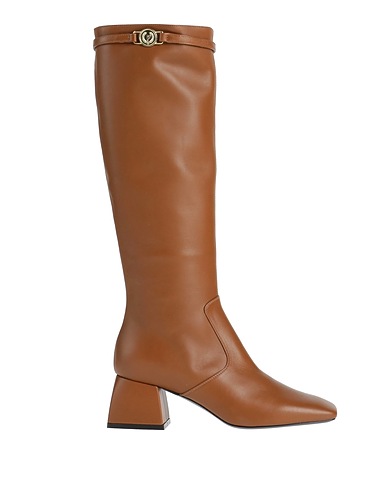 POLLINI Boots Brown Calfskin