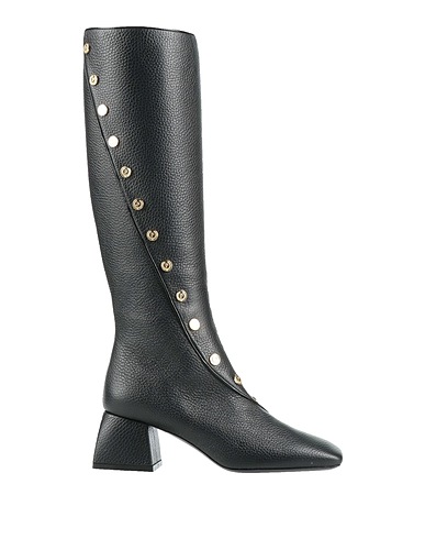 POLLINI Boots Black Leather