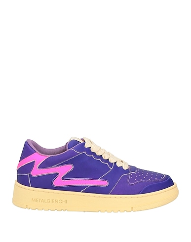METAL GIENCHI Sneakers Purple Leather