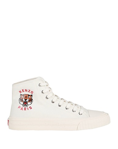 KENZO Sneakers White Textile fibers