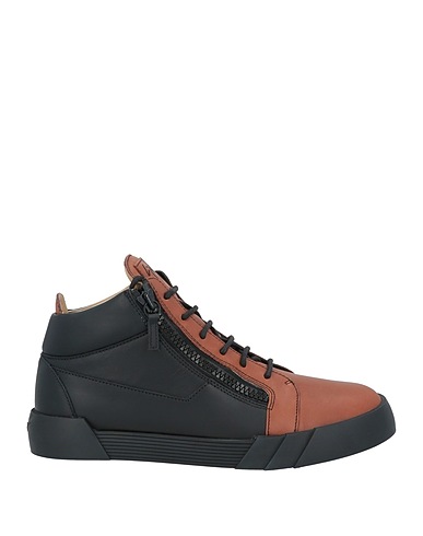 GIUSEPPE ZANOTTI Sneakers Black Leather