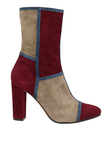 JEAN-MICHEL CAZABAT Ankle boot Burgundy Leather