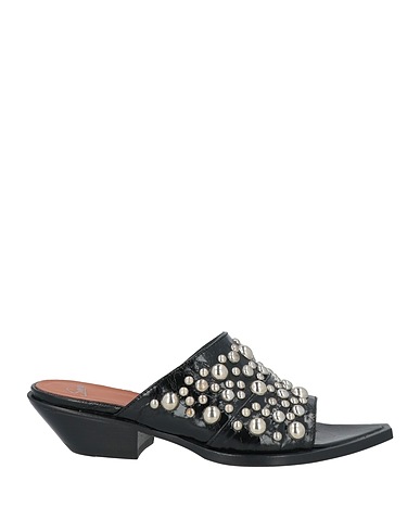 SONORA Sandals Black Leather