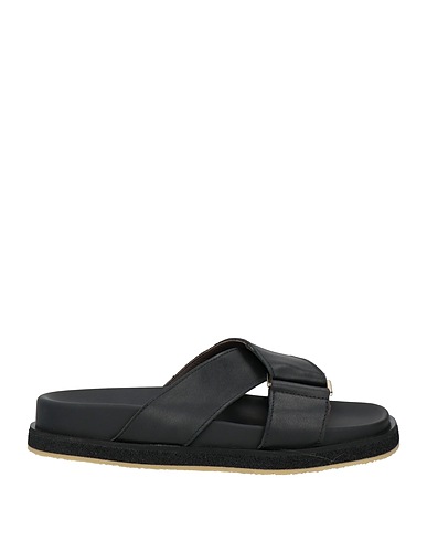 SEBOY'S Sandals Black Leather