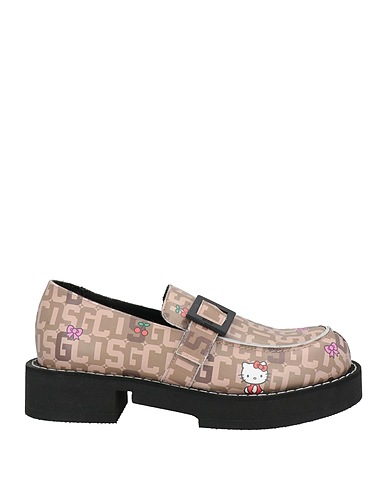 GCDS x CLARKS Loafers Sand Leather