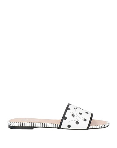 MANILA GRACE Sandals White Synthetic fibers