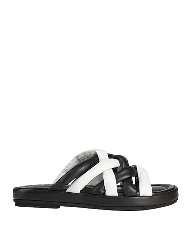 181 Sandals Black Leather