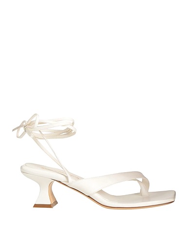 ALDO CASTAGNA Flip flops White Leather
