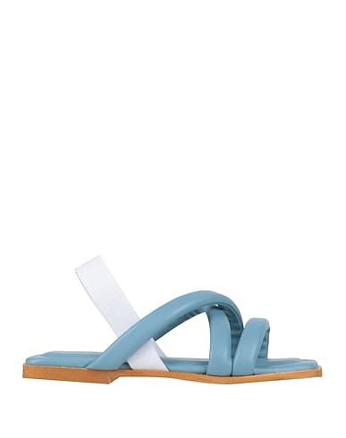 CHATULLE Sandals Pastel blue Leather