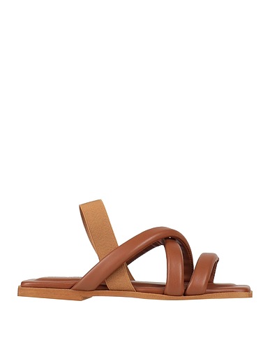 CHATULLE Sandals Brown Leather