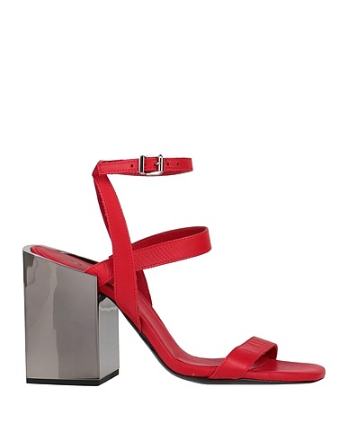 VIC MATIĒ Sandals Red Leather