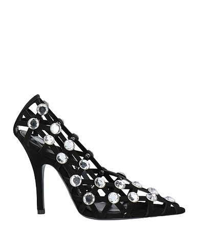 THE ATTICO Pump Black Leather
