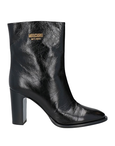 MOSCHINO Ankle boot Black 100% Calfskin
