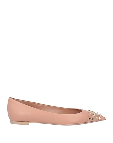VALENTINO GARAVANI Ballet flats Blush Leather
