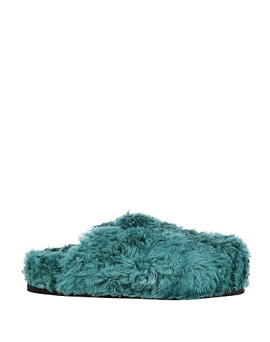VALENTINO GARAVANI Mules and clogs Turquoise Textile fibers