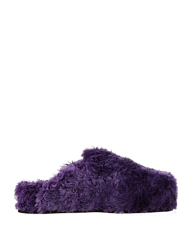VALENTINO GARAVANI Mules and clogs Purple Textile fibers