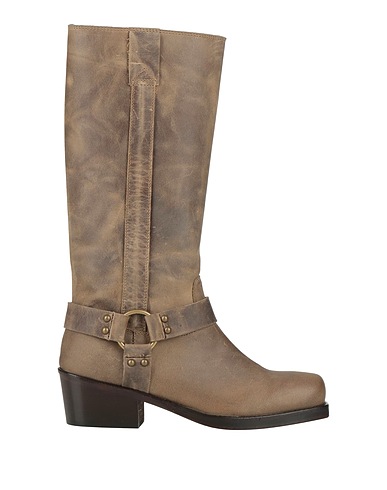 ÂME Boots Khaki Calfskin