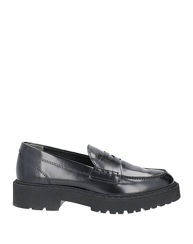 HOGAN Loafers Black Leather