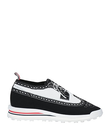 THOM BROWNE Sneakers Black Textile fibers