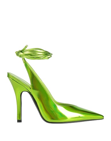 THE ATTICO Court Lime green Textile fibres