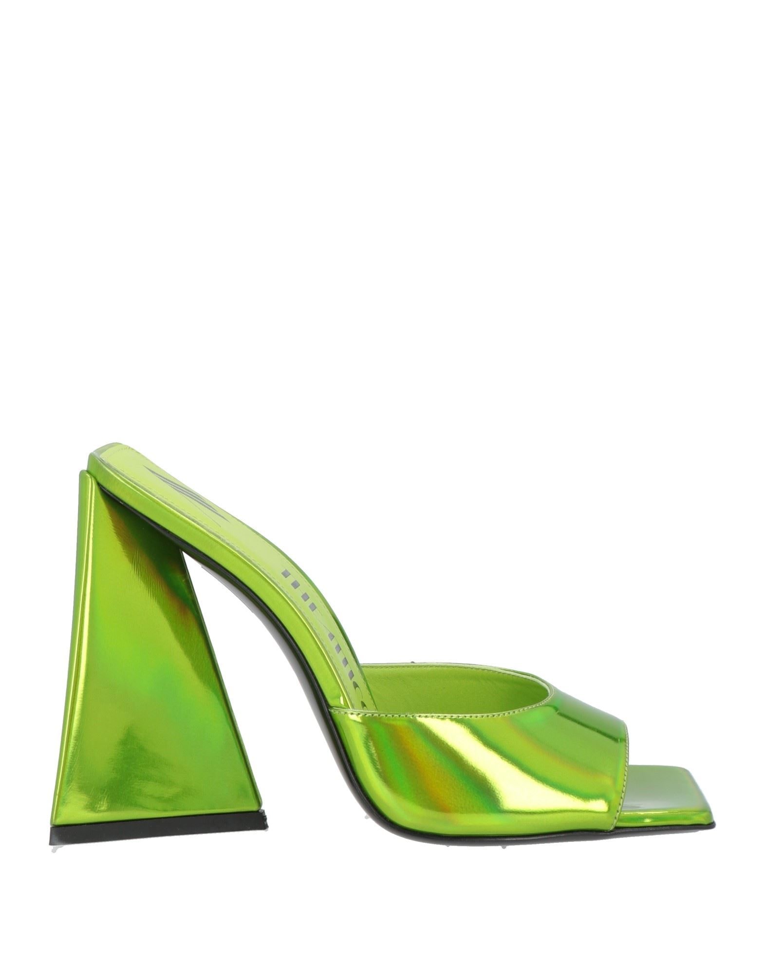 THE ATTICO | Green Women's Sandals | YOOX