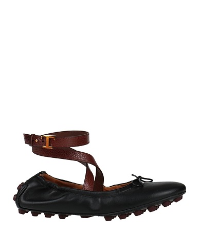 TOD'S Ballerinas Schwarz Leder