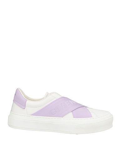 GIVENCHY Sneakers Mauve Cuir de veau, Fibres textiles