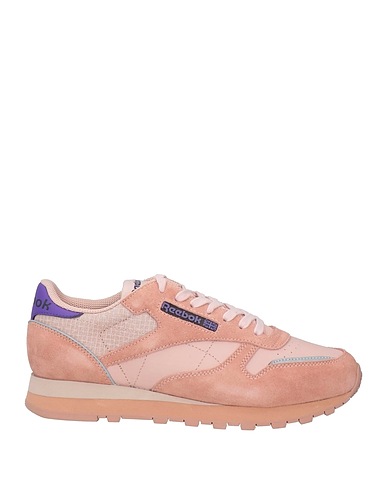 REEBOK Sneakers Rosa antiguo Fibras textiles, Cuero