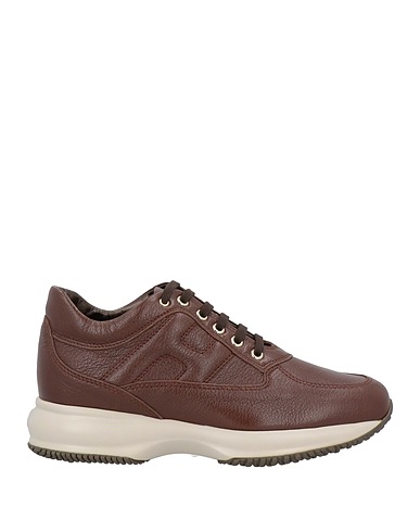 HOGAN Sneakers Brown Leather