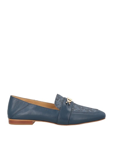 MICHAEL MICHAEL KORS Mokassins Marineblau Leder, PVC - Polyvinylchlorid