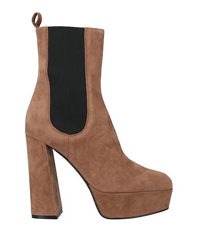 SERGIO ROSSI Ankle boot Brown Leather