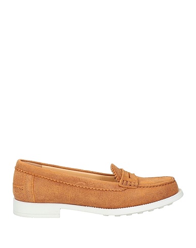 TESTONI Loafers Camel Leather