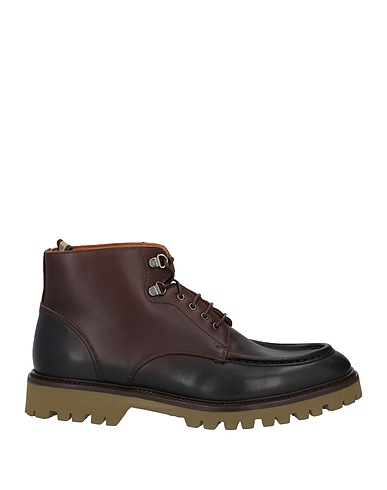 ROSSI SHOES Ankle boot Brown Leather