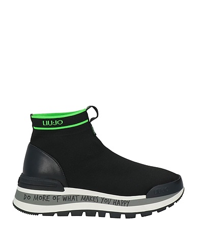 LIU •JO Sneakers Black Textile fibers