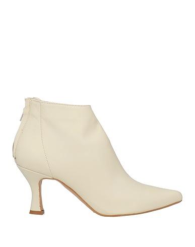 JOY WENDEL Ankle boot Ivory Leather