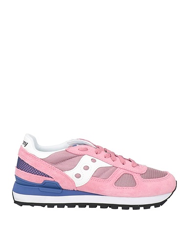 SAUCONY Sneakers Pink Leather, Textile fibres