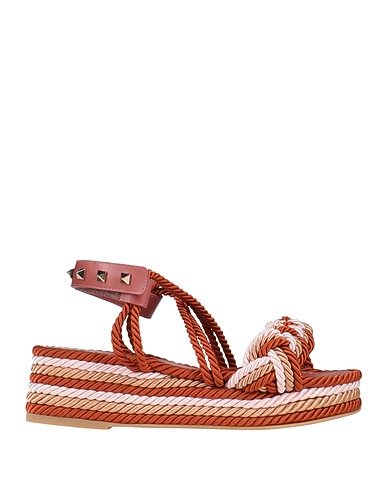 VALENTINO GARAVANI Espadrilles Textile fibers, Leather