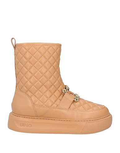 LIU •JO Ankle boot Sand Textile fibres