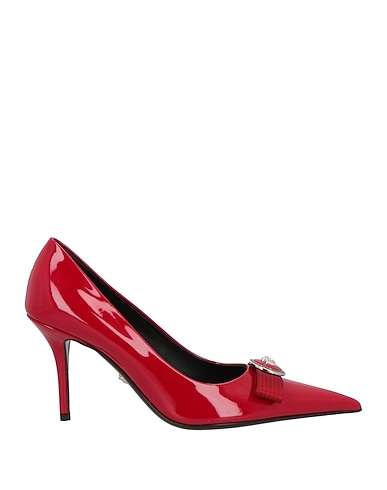 VERSACE Court Red Leather