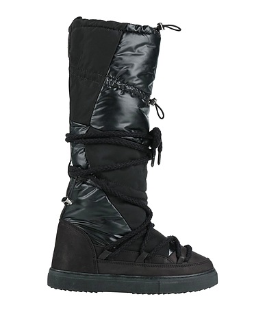 INUIKII Bota Negro Fibras textiles, Cuero